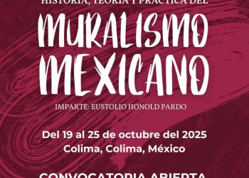 Cultura Colima abre convocatoria para taller intensivo de Muralismo Mexicano