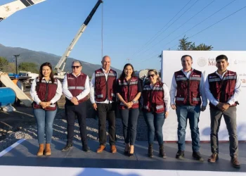 Claudia Sheinbaum e Indira Vizcaíno dan banderazo de inicio a construcción del acueducto ‘Agua para Colima’; se invertirán mil 780 mdp