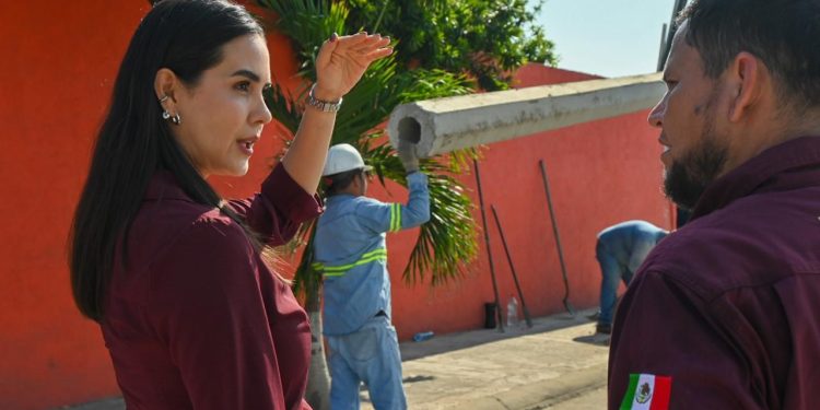 Rosi Bayardo: Por primera vez la calle Del Mar en Las Brisas tendrá alumbrado público