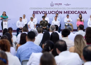 Indira Vizcaíno conmemora el 115 aniversario del inicio de la Revolución Mexicana