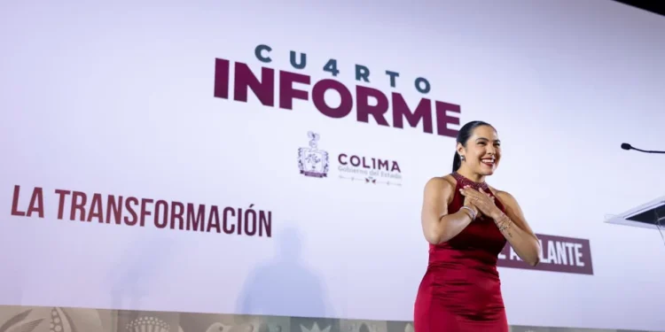 Indira Vizcaíno destaca más inversión en programas, obras, educación, salud y seguridad con finanzas sanas, en 4º Informe de Gobierno