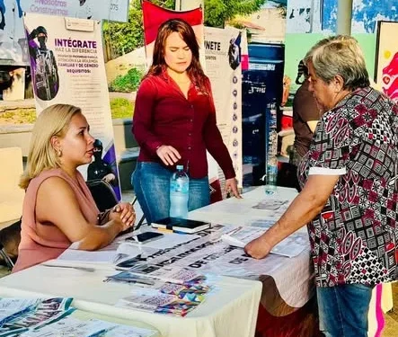 La Feria de la Paz, acercando información y servicios a las mujeres y los ciudadanos, para promover entornos libres de violencia y el acceso a la justicia para las mujeres. FGE