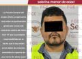 FGE cumplimenta orden de aprehensión contra un hombre por violación en agravio de su sobrina menor de edad