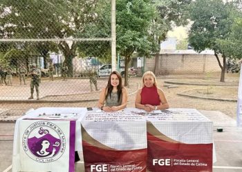 La Fiscalía General del Estado de Colima estuvo presente en la Feria de La Paz. FGE
