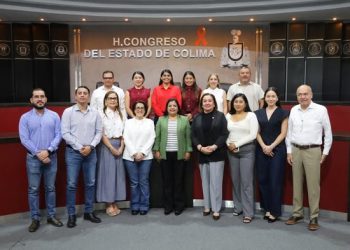 H. Congreso del Estado de Colima, sostuvieron una reunión con la titular de la Secretaría de Planeación, Finanzas y Administración