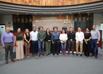 H Congreso del Estado de Colima. La Comisión de Presupuesto y Disciplina Financiera del Congreso del Estado de Colima recibió al líder de la Sección 39 del Sindicato Nacional de Trabajadores de la Educación (SNTE)