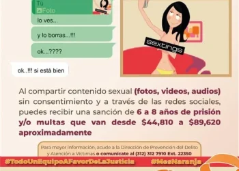 ¿Sabías que en Colima se contempla la Ley Olimpia? FGE