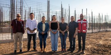 Gobernadora supervisa avance de construcción de Viviendas para el Bienestar en Colima