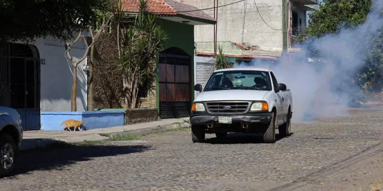 Salud Colima sigue fumigando contra dengue los 4 municipios más grandes