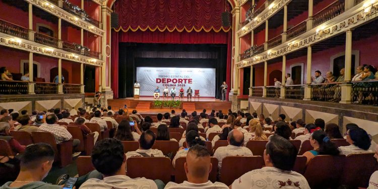 Gobierno del Estado de Colima entregó este miércoles el Premio Estatal al Deporte 2025