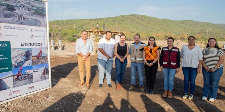 Gobernadora Indira Vizcaíno supervisó avance del 19% en la construcción del puente ‘El Chical’