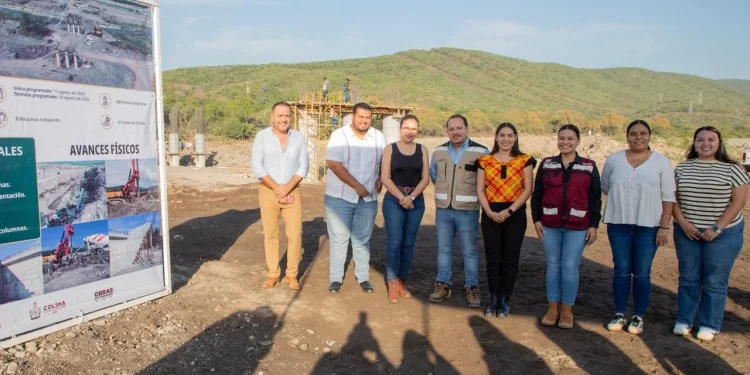 Gobernadora Indira Vizcaíno supervisó avance del 19% en la construcción del puente ‘El Chical’