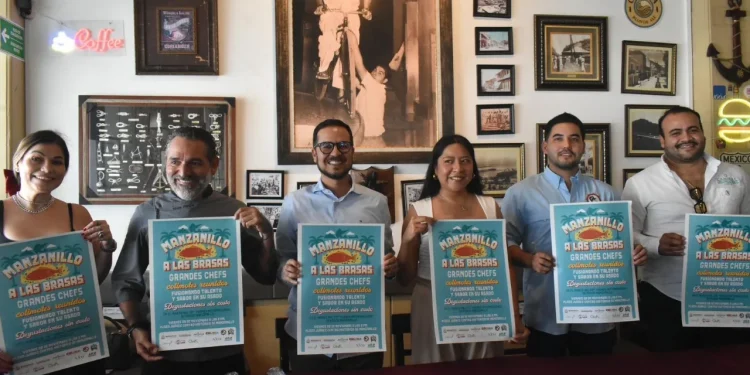 Presentan ‘Manzanillo a las Brasas’, evento que reunirá 30 chefs en el Centro Histórico del Puerto