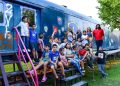 Niñas y niños remodelan el ‘Vagón de las Artes’ en Casa de la Cultura de Colima