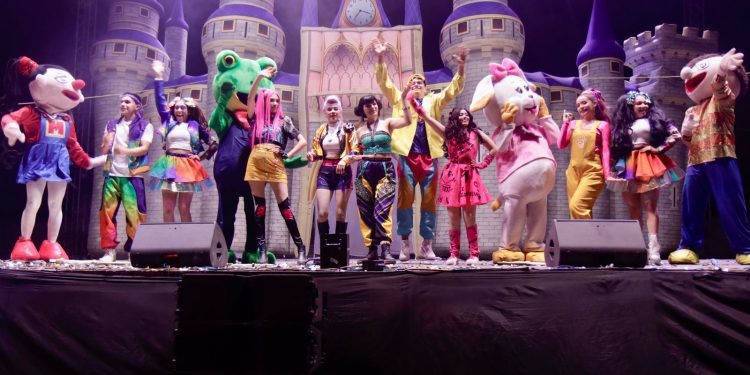 Familias disfrutaron el cuarto concierto gratuito en la Feria de Colima, con Mix Kids y Las Guerreras K-Pop