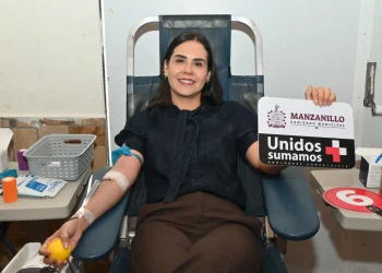 Rosi Bayardo se suma a jornada altruista de donación de sangre