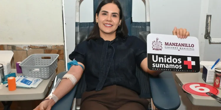 Rosi Bayardo se suma a jornada altruista de donación de sangre