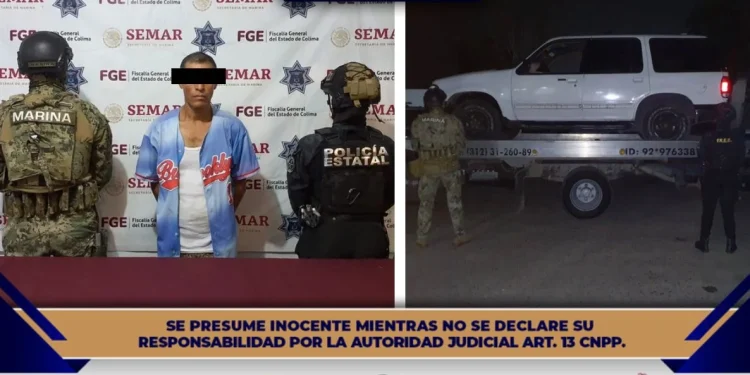 Asegura SSP Colima a otro masculino por presunto robo equiparado, derivado de alerta Repuve