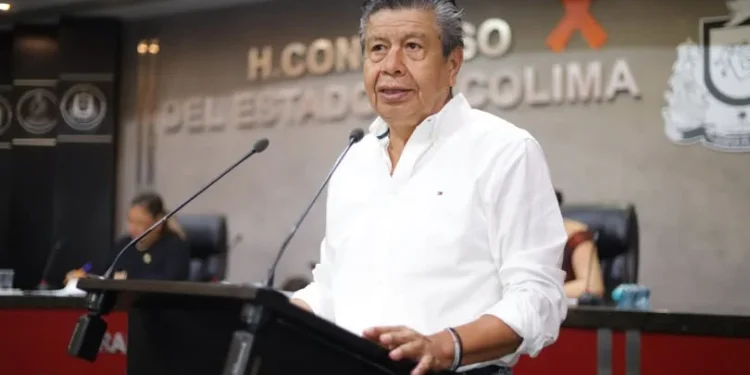 H Congreso del Estado de Colima. El diputado Jaime Enrique Sotelo Garcia expresa en tribuna que a 7 años del inicio de la Cuarta Transformación, la presidenta Claudia Sheinbaum Pardo mantiene un respaldo en las encuestas del más del 70%