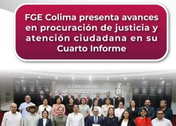 FGE Colima presenta avances en procuración de justicia y atención ciudadana en su Cuarto Informe