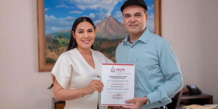 Gobernadora de Colima designa a Juan José Arias como subsecretario de Cultura