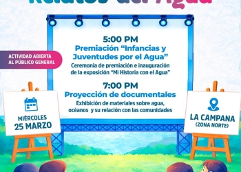 El agua también se cuenta a través de las historias de nuestras infancias y juventudes