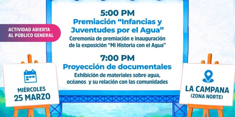 El agua también se cuenta a través de las historias de nuestras infancias y juventudes