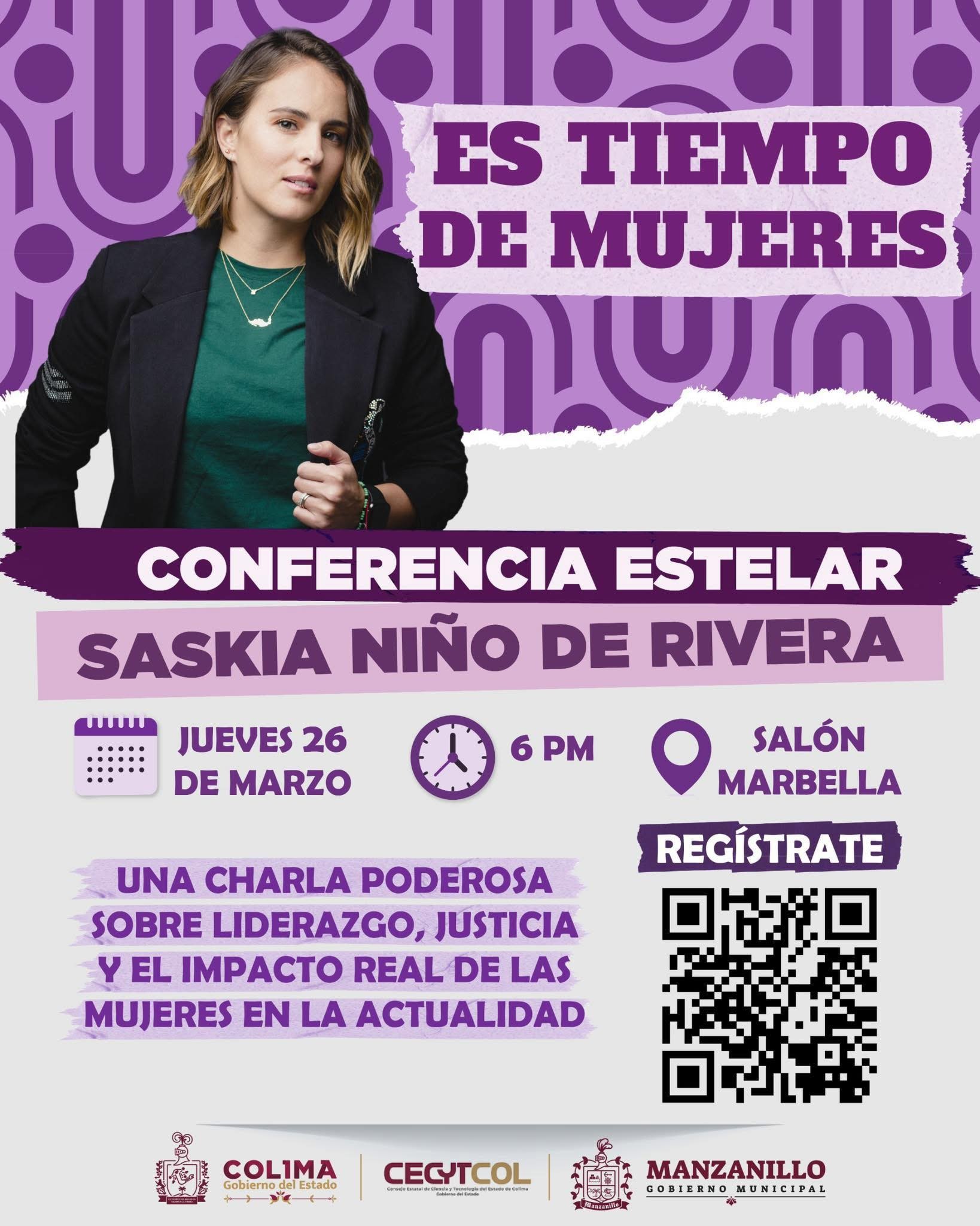 ¡Es tiempo de mujeres!