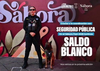 seguridad publica en el sabora fest 2026