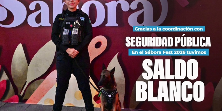 seguridad publica en el sabora fest 2026