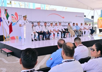 Marina fortalece el Sistema Portuario Nacional, con la puesta en marcha de la Fase II de la Terminal APM Lázaro Cárdenas