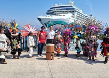 Líneas de cruceros siguen confiando en Manzanillo como puerto seguro; llega por primera vez el ‘Norwegian Jade’