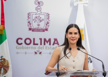 Indira Vizcaíno informa avances de los entronques Jalipa y Minatitlán y del Libramiento Manzanillo