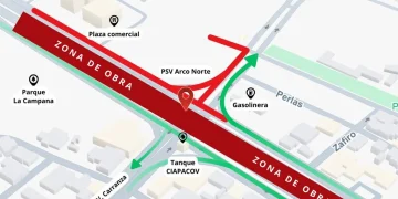 Inician cierres nocturnos temporales en la construcción del Arco Norte