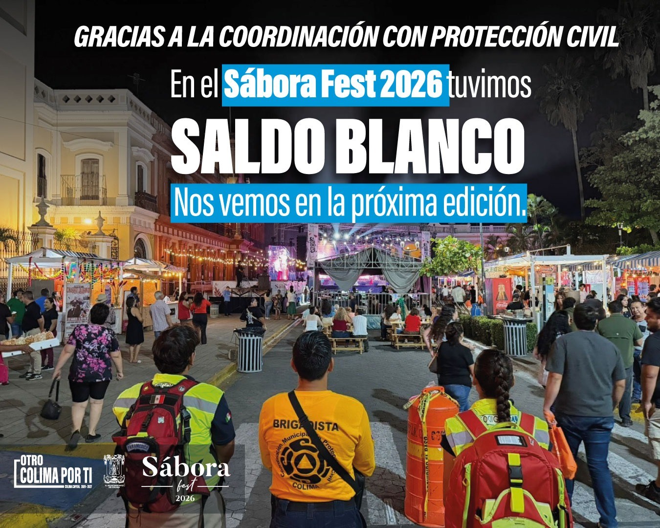 ¡La protección civil estuvo garantizada en el #SáboraFest2026!