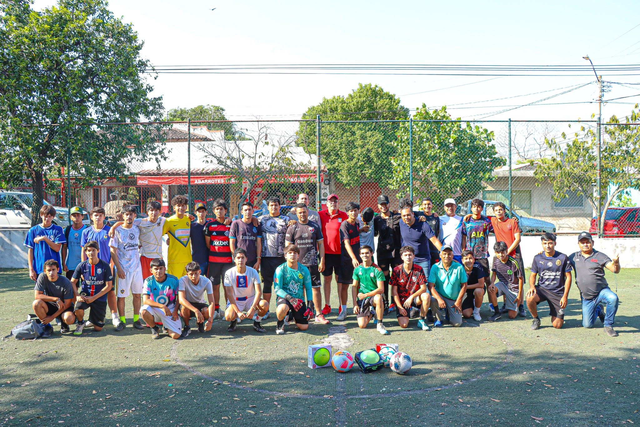 Así se vive la pasión del futbol en la colonia Francisco I. Madero