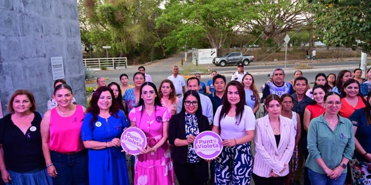 ¡La capital cuenta con un #PuntoVioleta!