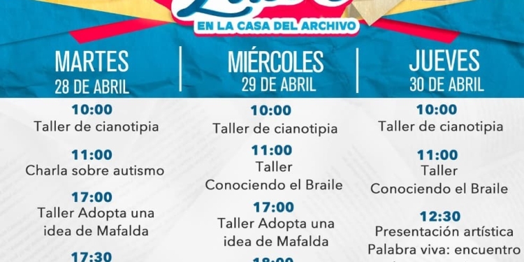 ¡Únete a la Feria del Libro “Adopta un libro” en Casa del Archivo!