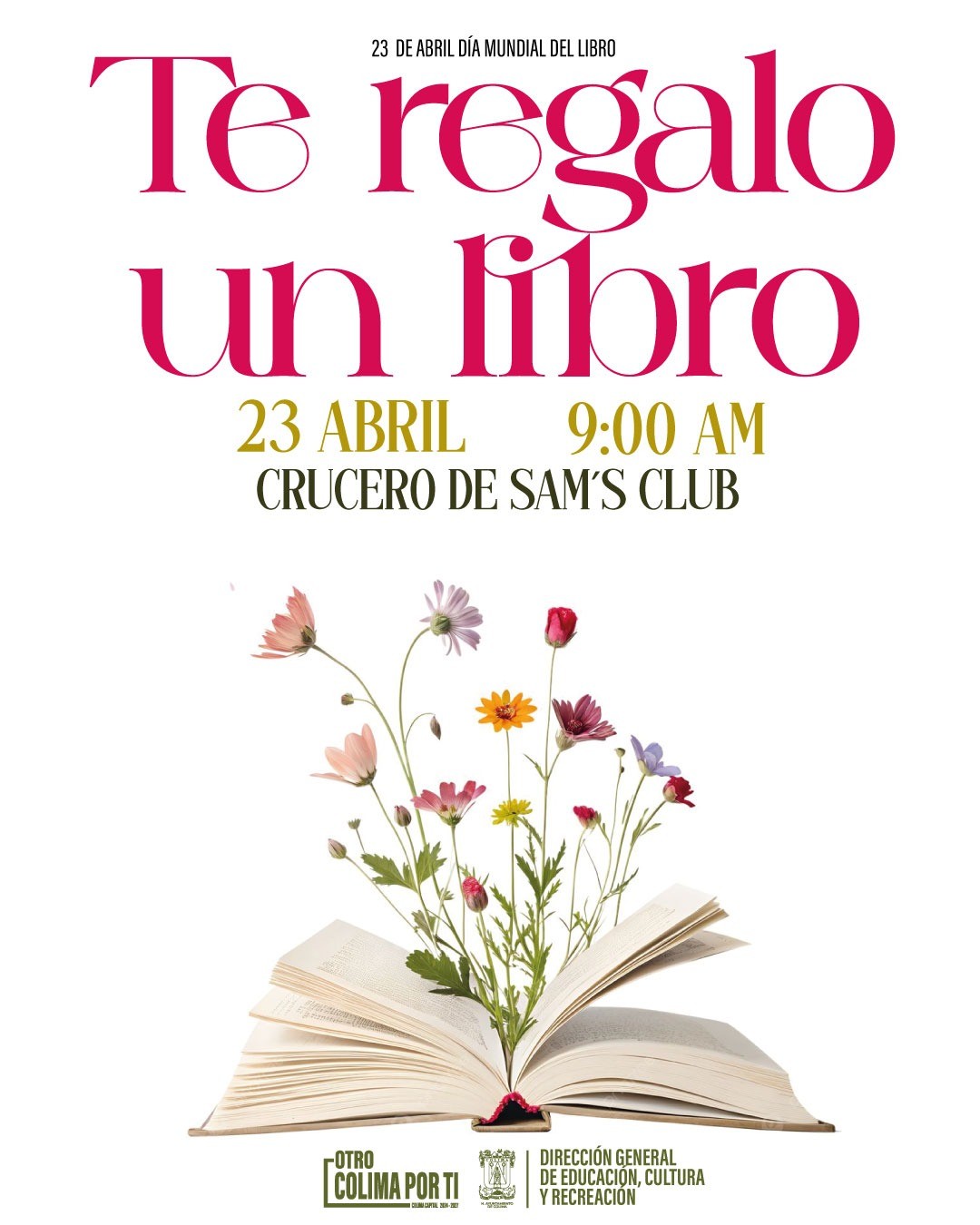 ¡Celebra el #DíaMundialDelLibro con nosotros!