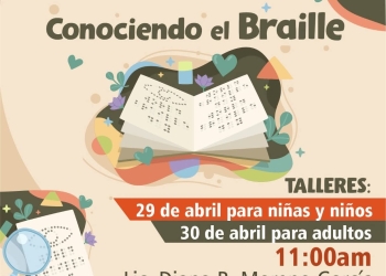 ¡Aprende Braille y construyamos un Colima más incluyente!