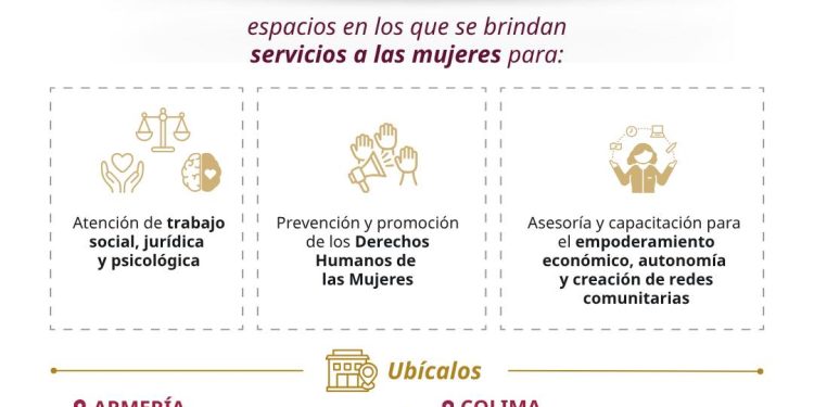 Centros LIBRE: apoyo, acompañamiento y fuerza para las mujeres en Colima