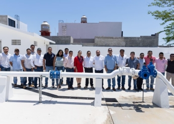 Indira Vizcaíno entrega la rehabilitación y equipamiento del pozo profundo ‘Cuajiote’; se invirtieron más de 5.3 mdp
