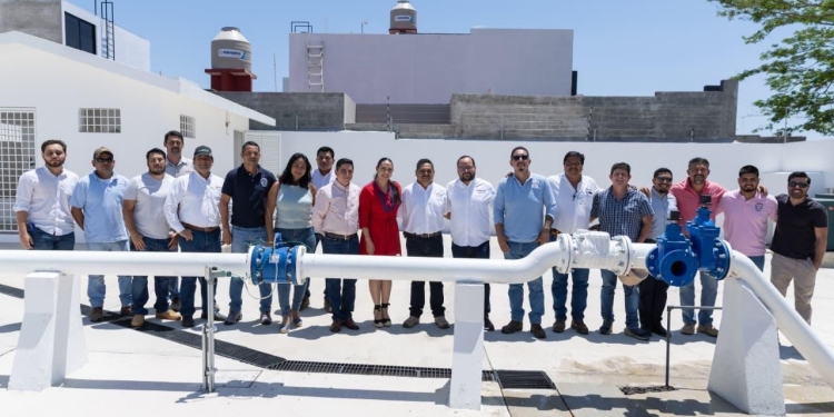 Indira Vizcaíno entrega la rehabilitación y equipamiento del pozo profundo ‘Cuajiote’; se invirtieron más de 5.3 mdp