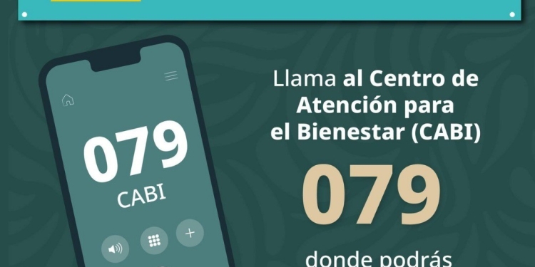 Trabajo Colima promueve el uso del CABI en el 079 para atención ciudadana