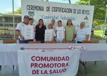 Más de 6,200 colimenses beneficiados con promoción de la salud, participación social y fortalecimiento comunitario