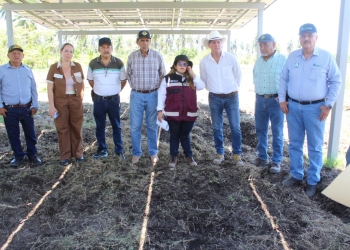 Gobierno de Indira Vizcaíno entrega obras para uso más eficiente del agua en el Valle de Armería