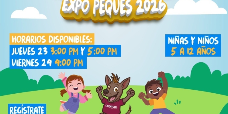 Gobierno del Estado de Colima invita a niñas y niños a vivir la ciencia en la Feria Infantil Expo Peques 2026