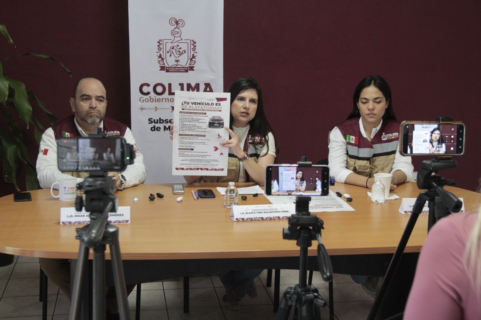 Subsemov Colima anuncia Programa de Regularización para Transporte por Plataformas