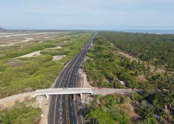 Gobierno del Estado abre otros 20 kilómetros más a 6 carriles en la autopista Colima-Manzanillo