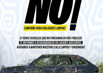 ¡Ayúdanos a mantener vialidades limpias, seguras y ordenadas!